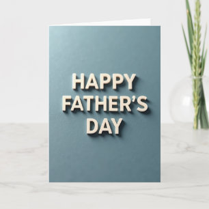 Sweet Fathers Day Photo Card