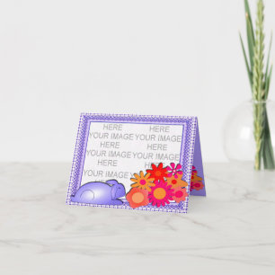 Sweet Father's Day Photo Frame Card