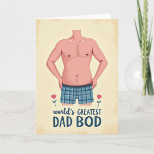 Sweet Fathers Day Physique Card
