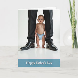 Sweet Fathers Day Shoes View Card
