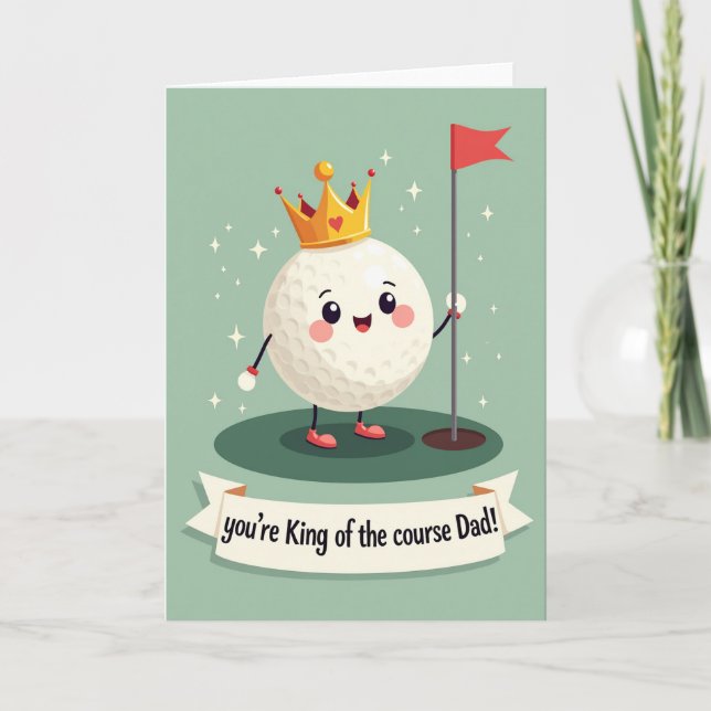 Sweet Fathers Day Sphere Card (Front)