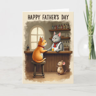 Sweet Fathers Day Tavern Card