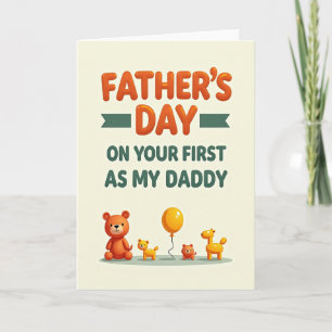 Sweet Fathers Day Toy Friends Card