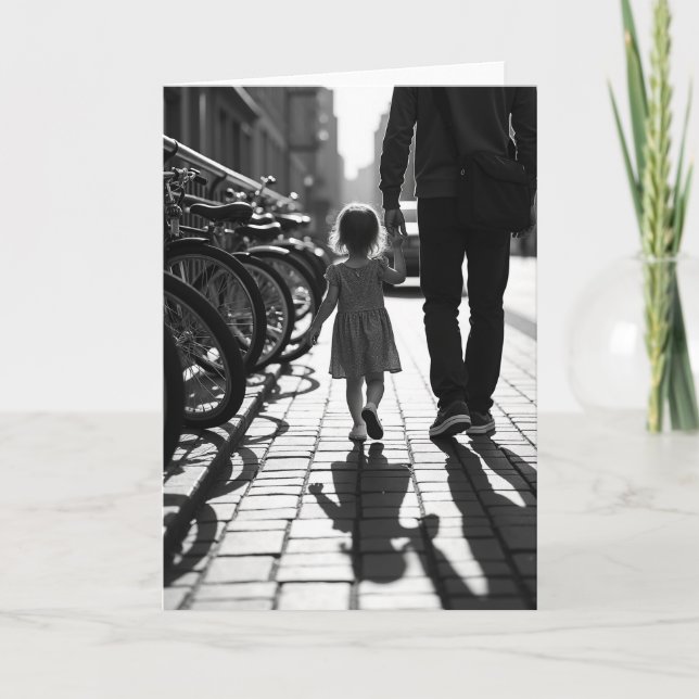 Sweet Fathers Day Walkway Card (Front)