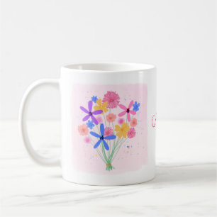 Sweet Floral Bouquet Coffee Mug