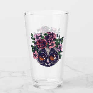 Sweet Floral Lemur Glass