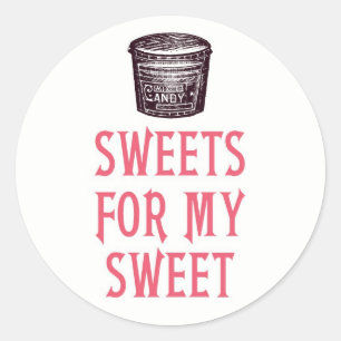 Sweet for My Sweet Stickers