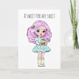 Sweet for my Sweet Valentines Card