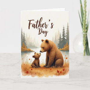 Sweet Forest Fathers Day Card