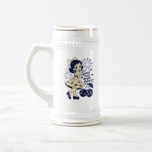 Sweet Fourth of July Independence Day Beer Stein