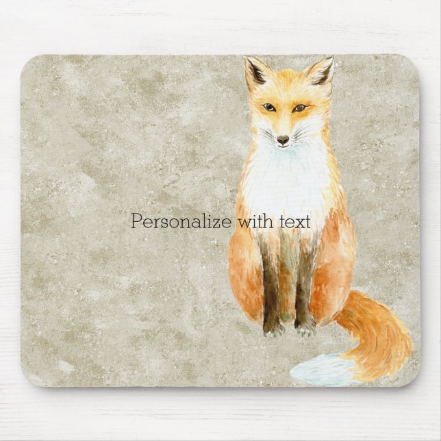 Sweet Fox Mouse Pad (Front)