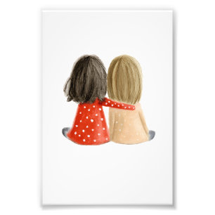Sweet Friendship Mini Print Wall Art