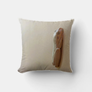 Sweet Frog Throw Pillow