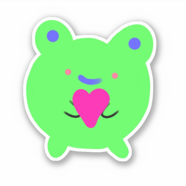 Sweet Frog with Heart (Front)