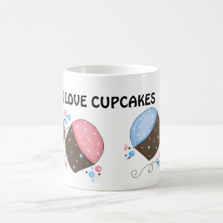 Sweet Frosted Cupcakes with Saying Coffee Mug