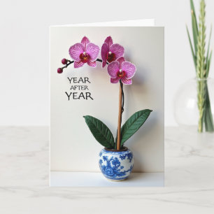 Sweet Fuchsia Bloom Card