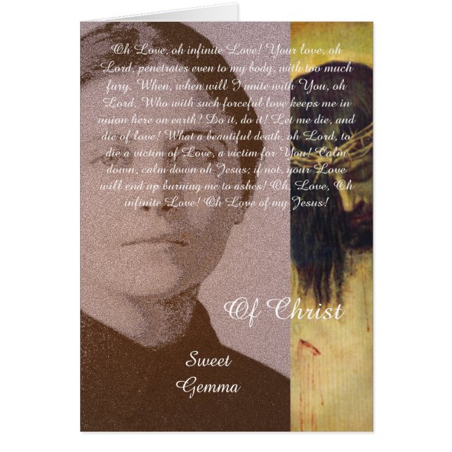 Sweet Gemma Of Christ (Front)