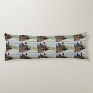 Sweet German Shepherd Dog Body Pillow