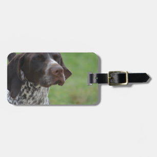 Sweet German Shorthaired Pointer Luggage Tag