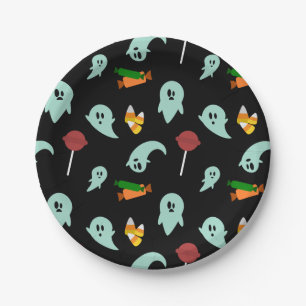 Sweet Ghost Paper Plate