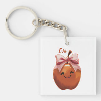 Sweet Gift Apple Keychain