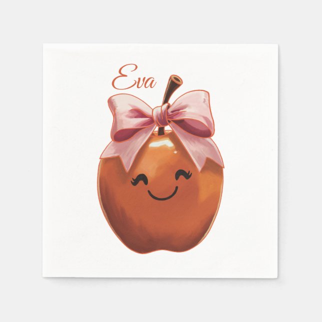 Sweet Gift Apple Napkin (Front)