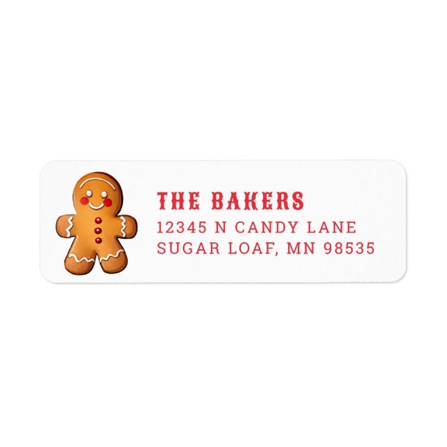 Sweet Gingerbread Man (Front)