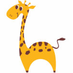 Sweet Giraffe Standing Photo Sculpture<br><div class="desc">giraffe giraffes zoo safari jungle africa apes cute sweet fluffy funny cartoon fun african mammels</div>