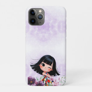 sweet girl Skateboard iPhone 11 Pro Case