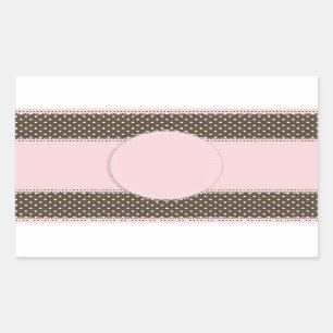 Sweet Girly Baby Pink Dot Sticker