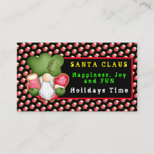 Sweet Gnome Customize Colour and Text Business Card