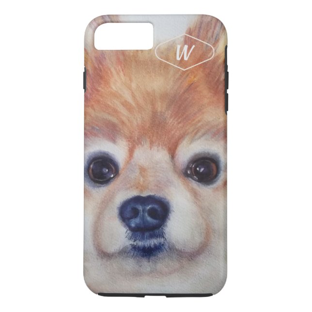 SWEET GOLDEN POMERANIAN Case-Mate iPhone CASE (Back)
