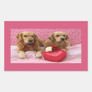 Sweet Golden Valentines Sticker