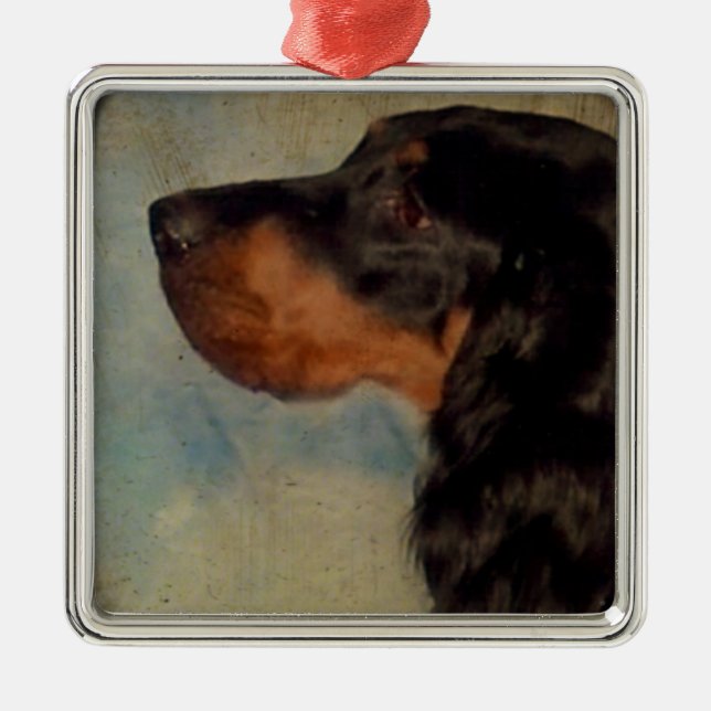 Sweet Gordon Setter Ornament (Front)