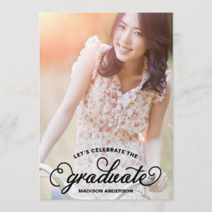 SWEET GRADUATE GRADUATION PARTY INVITATION