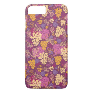 Sweet grape vines pattern background Case-Mate iPhone case
