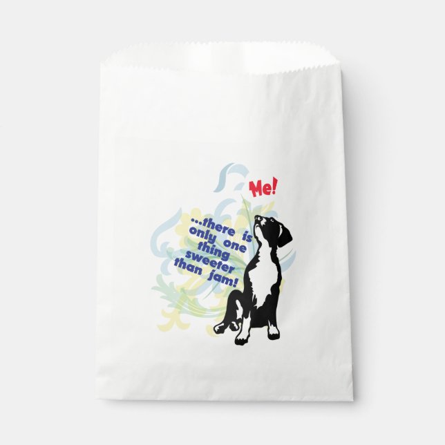 Sweet Great Dane Favour Bag (Front)