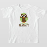 Sweet Green Owl Kindergarten Graduate