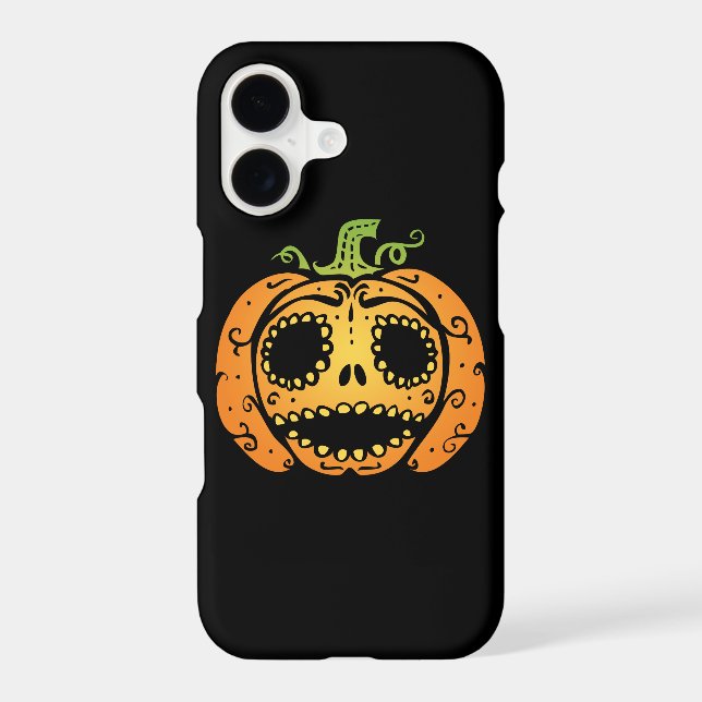 Sweet Halloween Pumpkin Face (Back)