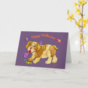 Sweet Halloween Puppy Card