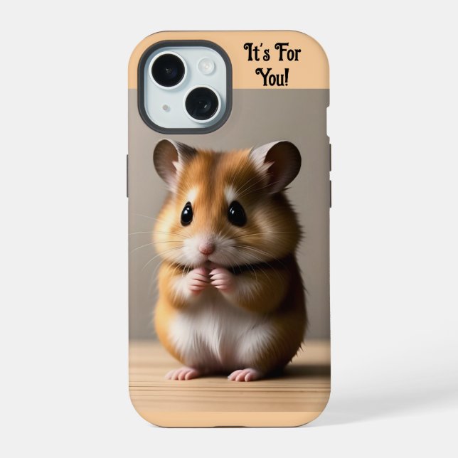 Sweet Hamster iPhone / iPad case (Back)