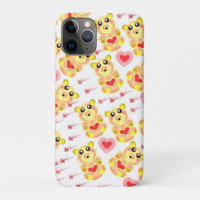 Sweet Heart Bear Nursery Pattern