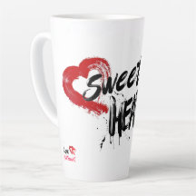Sweet Heart Latte Mug