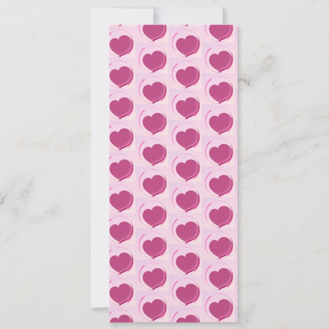Sweet heart pattern!! save the date (Front)