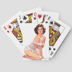 Sweet Heart Pin Up Playing Cards