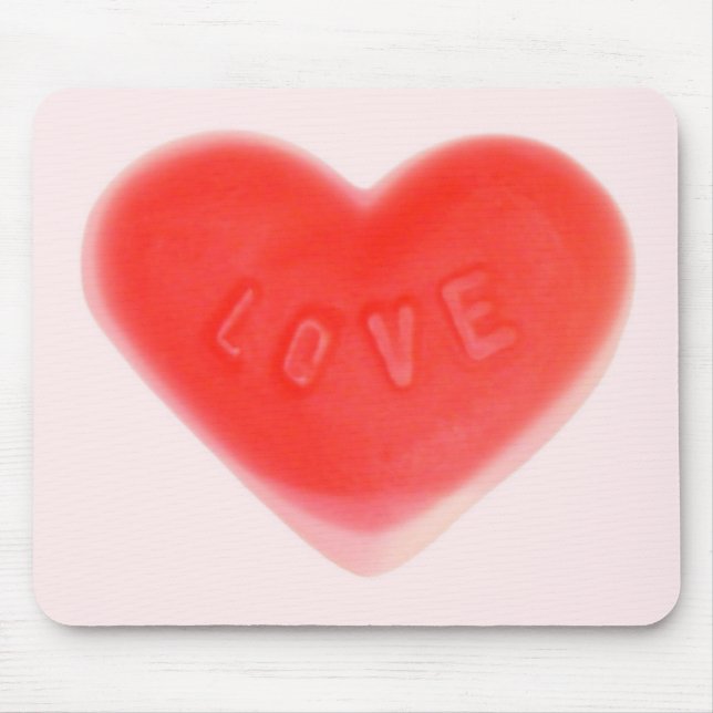 Sweet Heart Pink mousepad (Front)