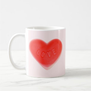 Sweet Heart Pink 'Your Text' mug