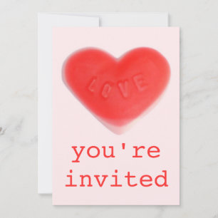 Sweet Heart rose 'Vous êtes invité' invitation rou