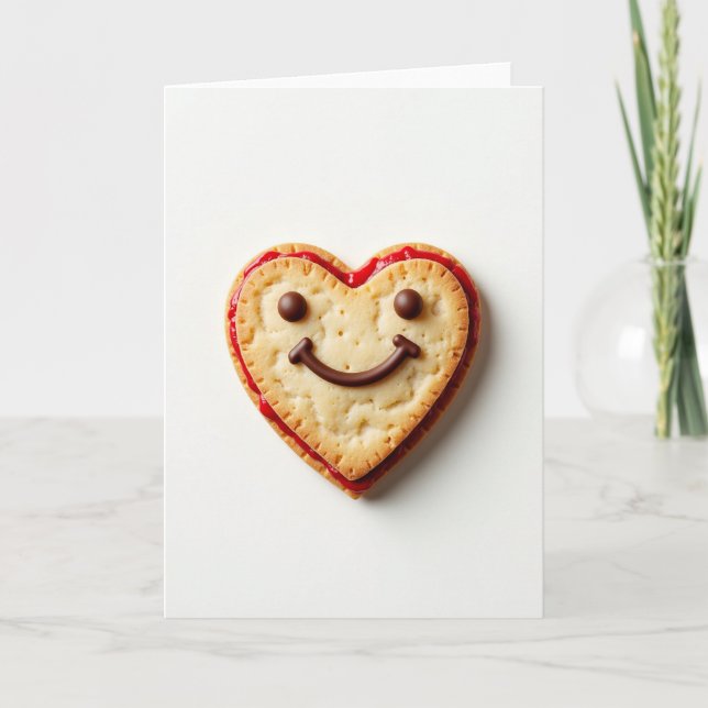 Sweet Heart Smiling Card (Front)