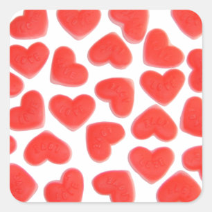 Sweet Heart sticker square